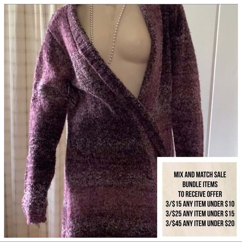 3:$25 Sale! 🌞 PRANA Cozy Cardigan Sweater | XL